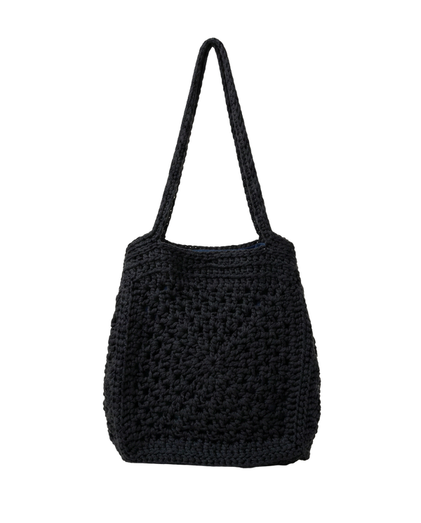 BOLSA CROCHET MARINHO