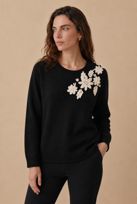 TRICOT CASHMERE NELIA PRETO