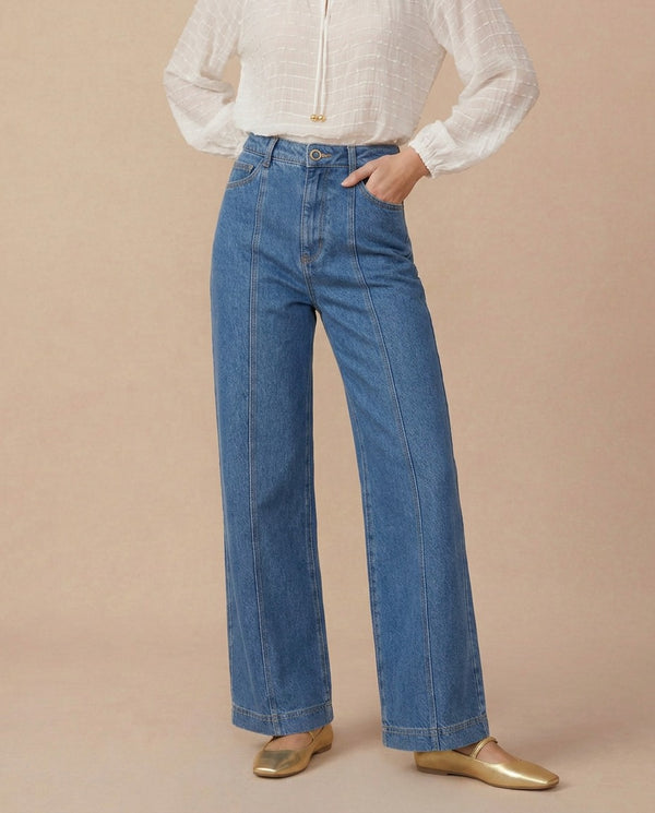 CALÇA COMPASSO JEANS