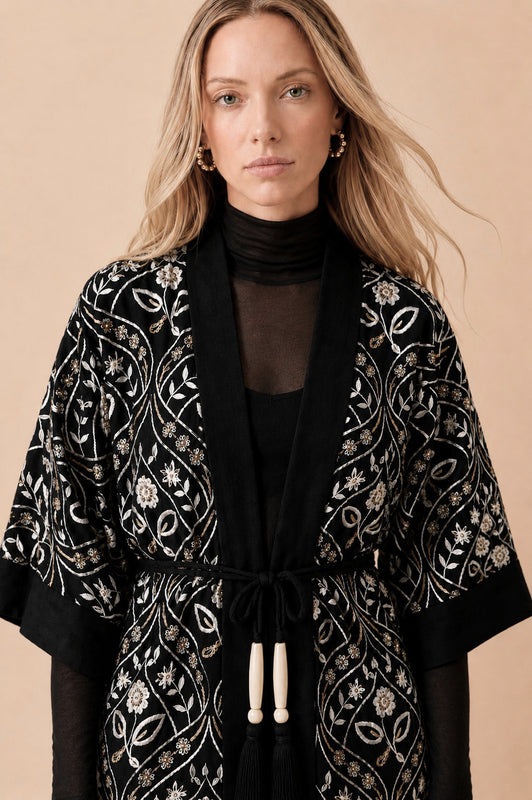 KIMONO ORLENA PRETO