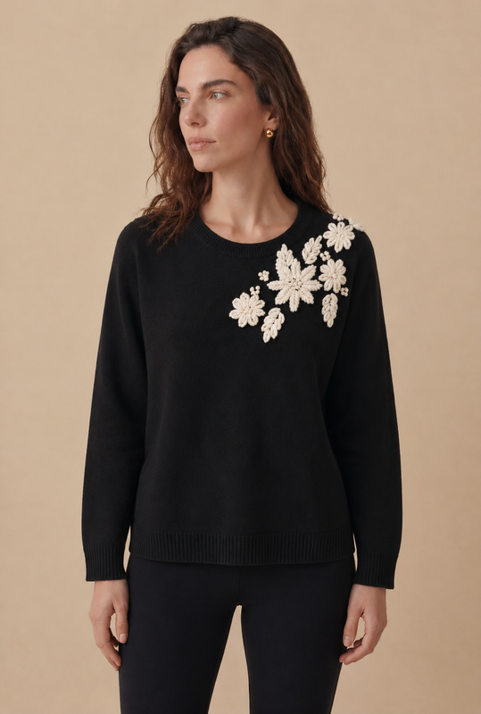 TRICOT CASHMERE NELIA PRETO