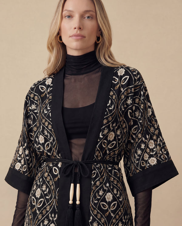 KIMONO ORLENA PRETO