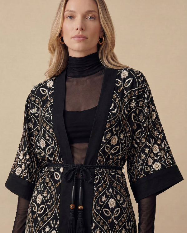KIMONO ORLENA PRETO