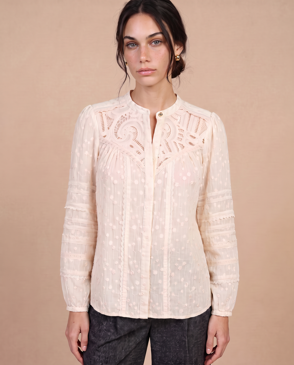 CAMISA PLIÉ CRU